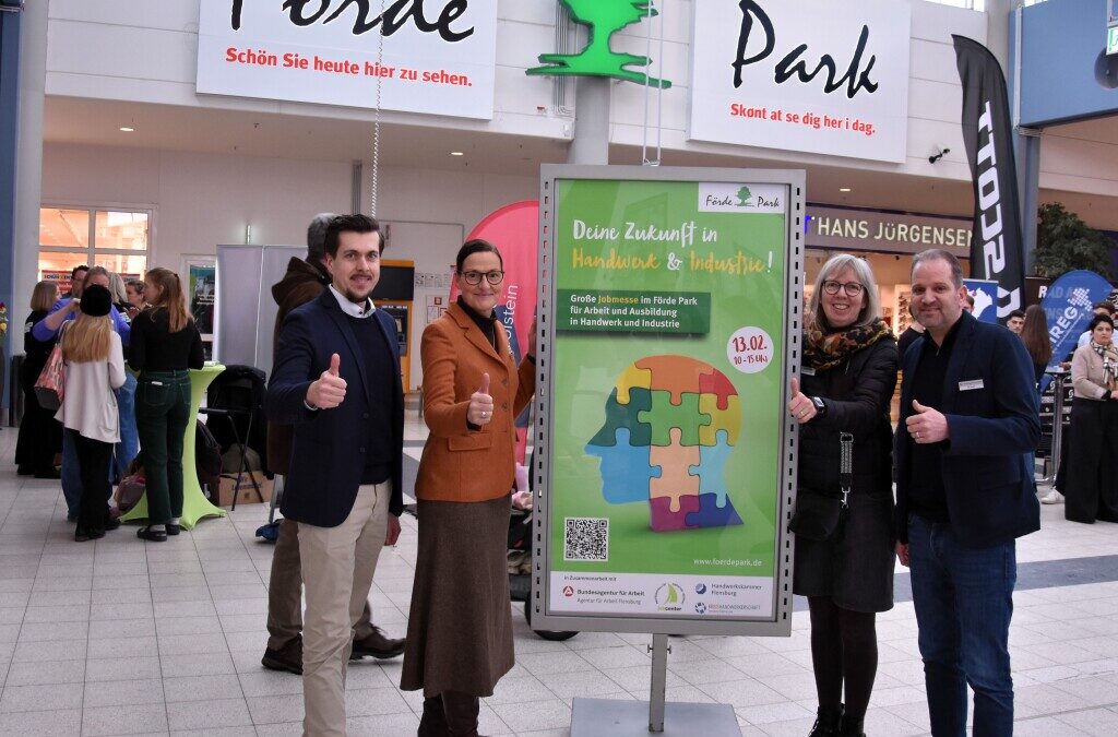 Große Jobmesse im Förde Park Flensburg